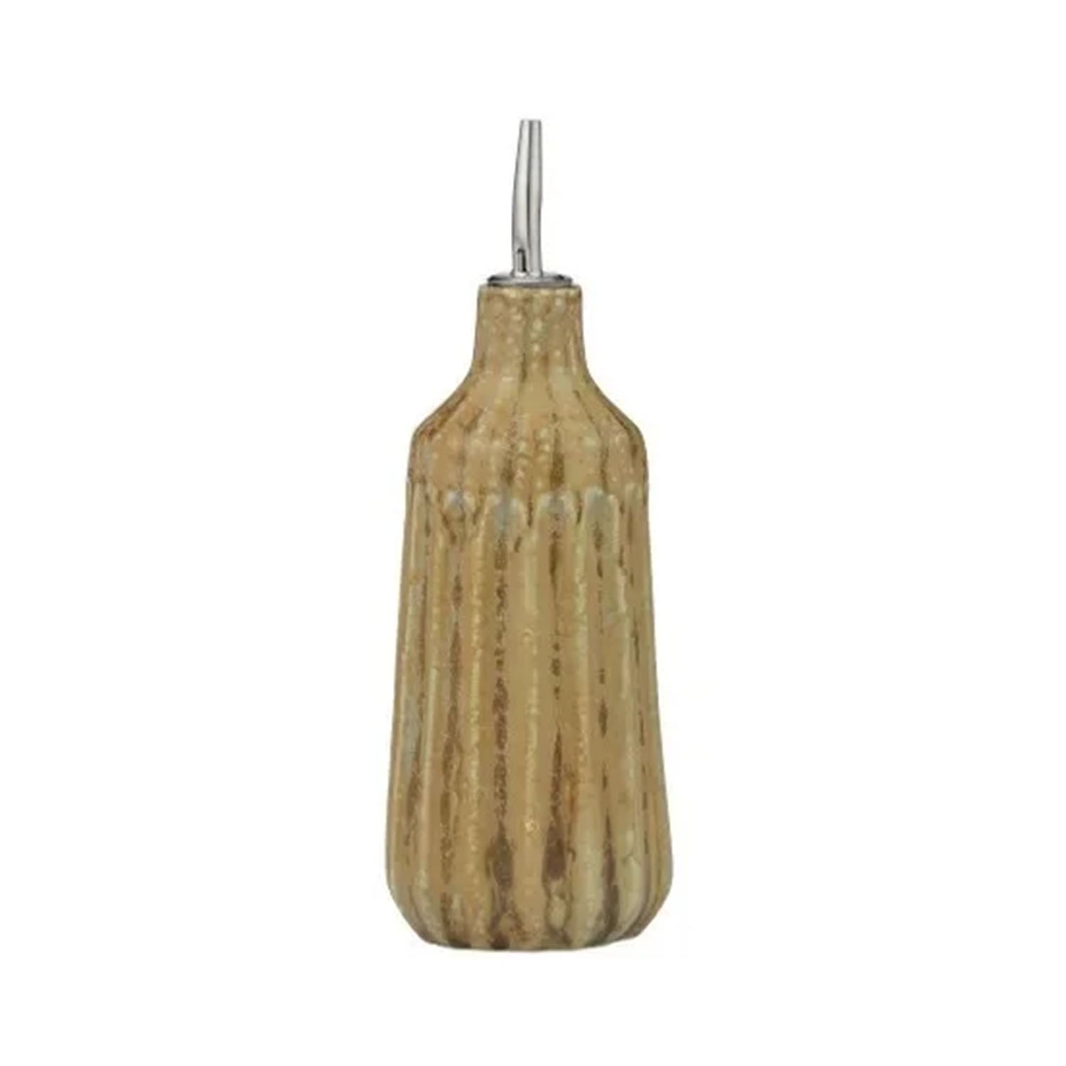 Oil Bottle Studio Ceramic 8.5x25cm Olive