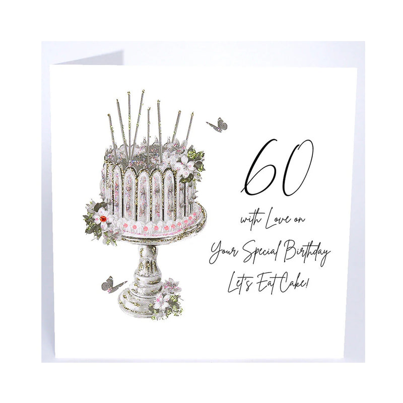 Card HB- 60th Cake (FDS JW21)