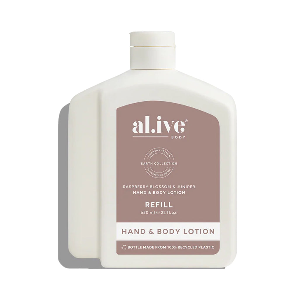 Hand & Body Lotion Refill 650ml - Raspberry Blossom & Juniper
