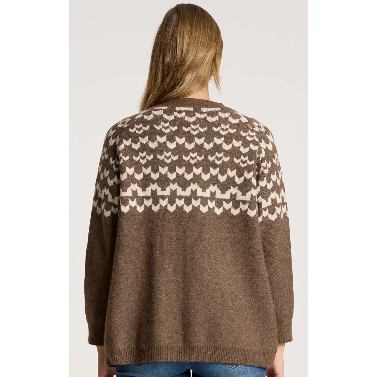 Cardigan Maasai Cocoa/Dune