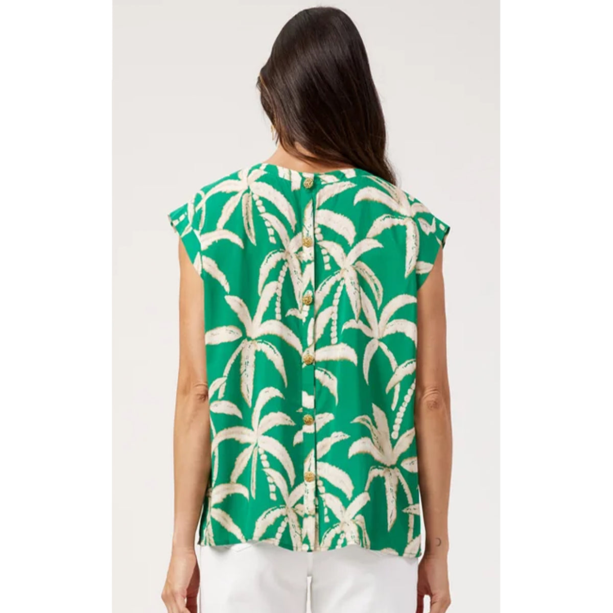 Top Congo Button - Palm