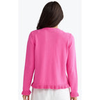 Cardi Lorrie Frill - Hot Pink