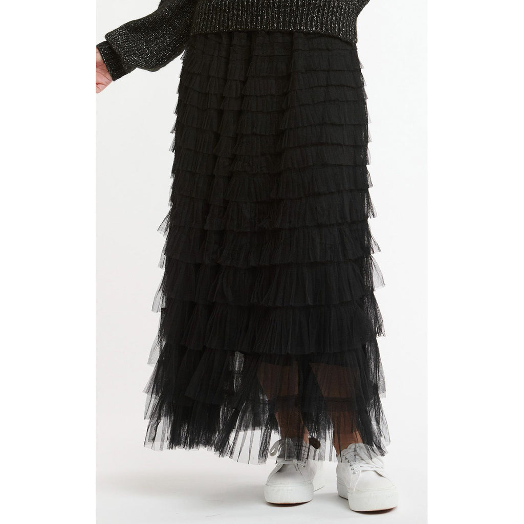 Skirt Tulle Long - Black
