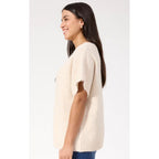 Vest Valenza Knit - Natural
