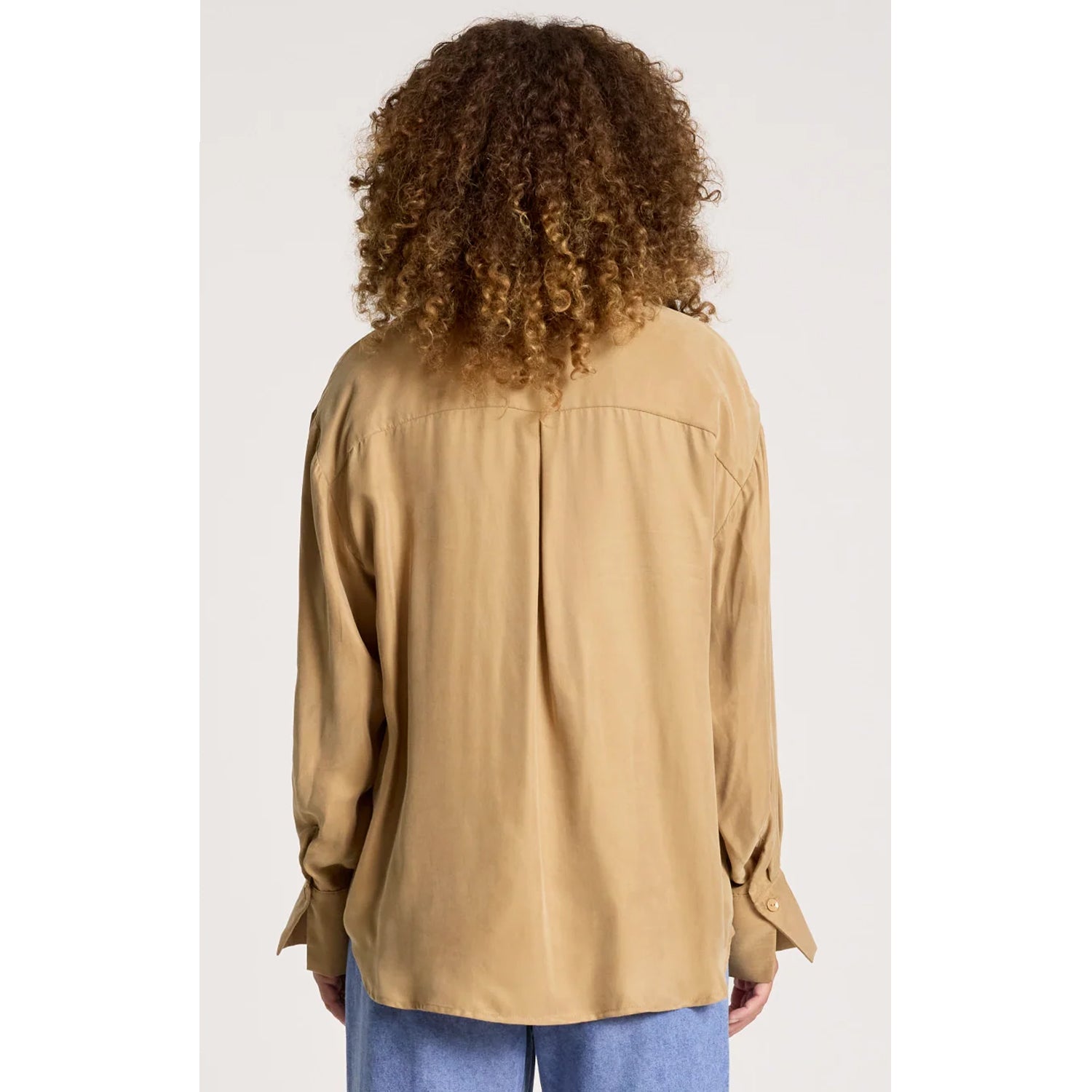 Top Calista Shirt - Mocha
