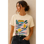 TShirt Cream - Sardines Tin