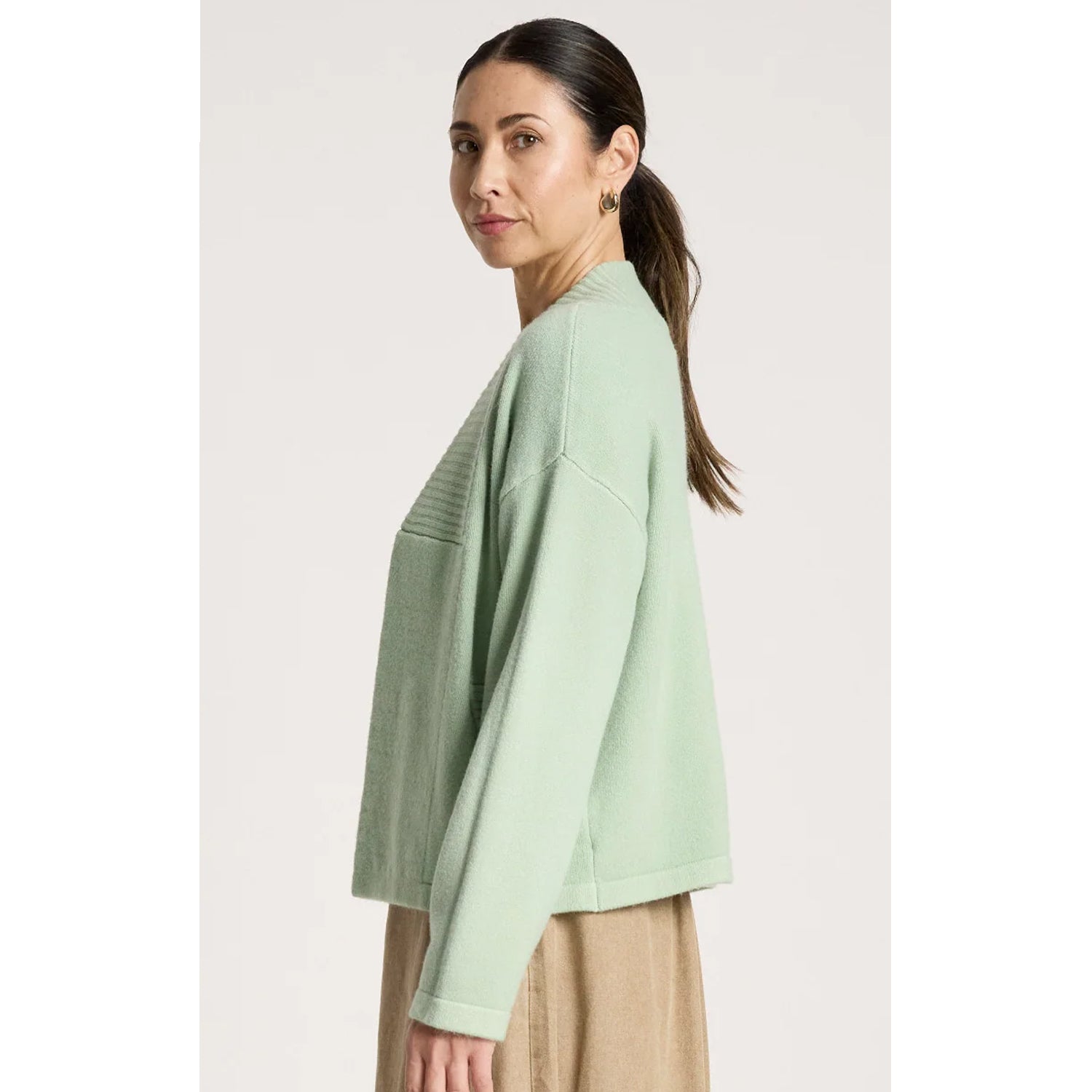 Cardigan Samira Crop Sage