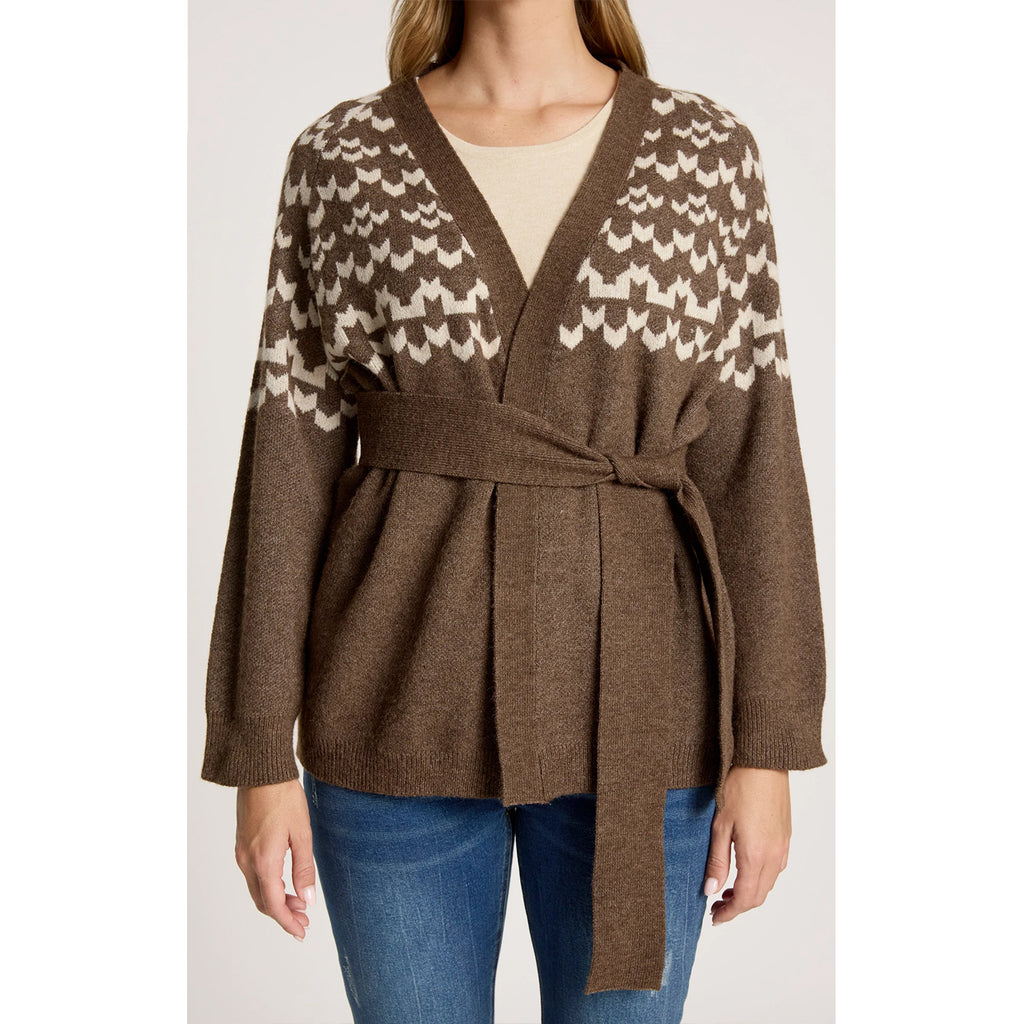 Cardigan Maasai Cocoa/Dune