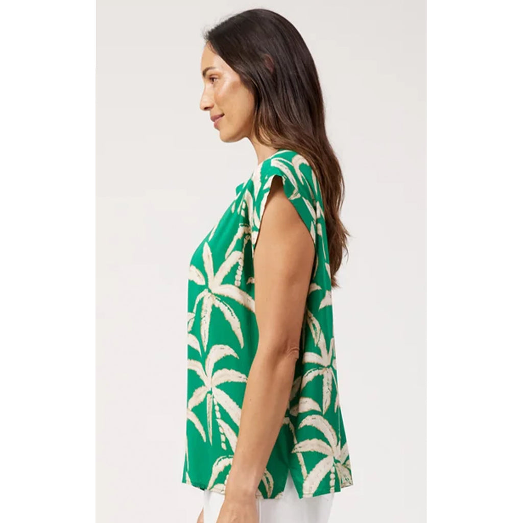 Top Congo Button - Palm