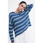 Top Spring Knit Stripe