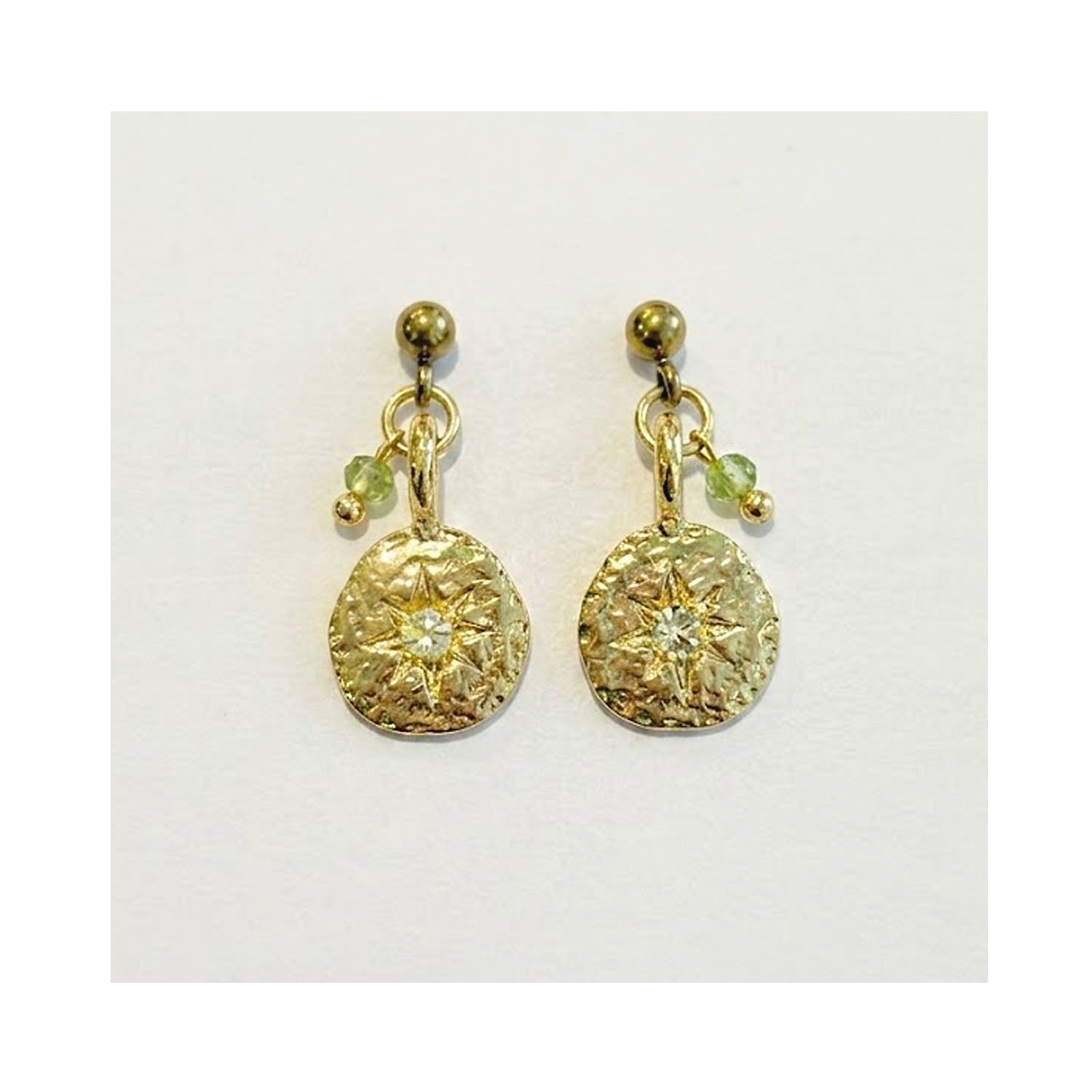 Earring August Birthstone - Inner Compass Peridot