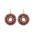 Earring Ayla Dome  - Mahogany