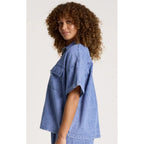 Top Bodhi Denim Shirt  - Denim