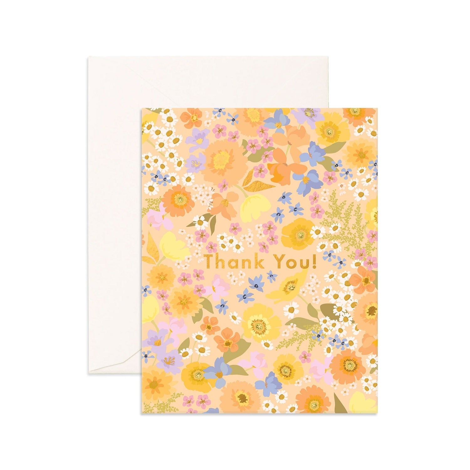 Card Thank You Floralscape