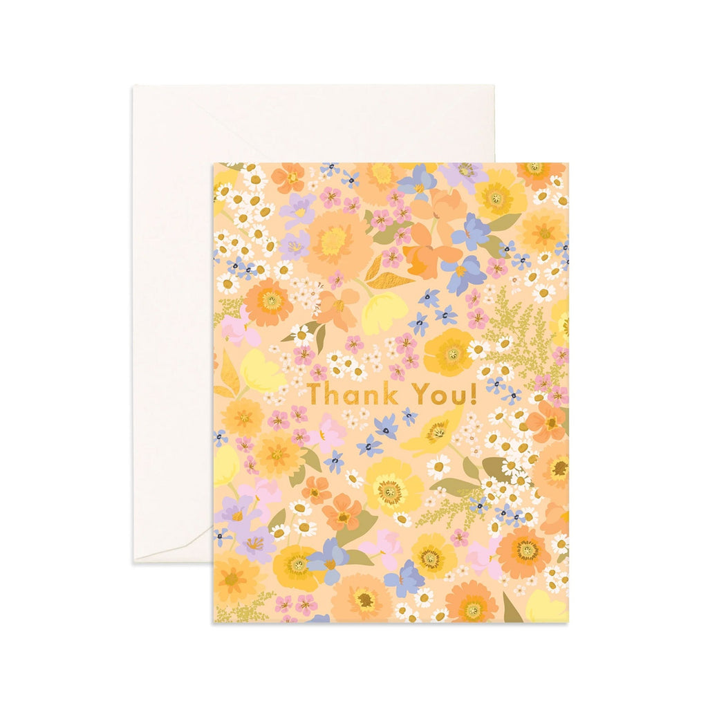 Card Thank You Floralscape