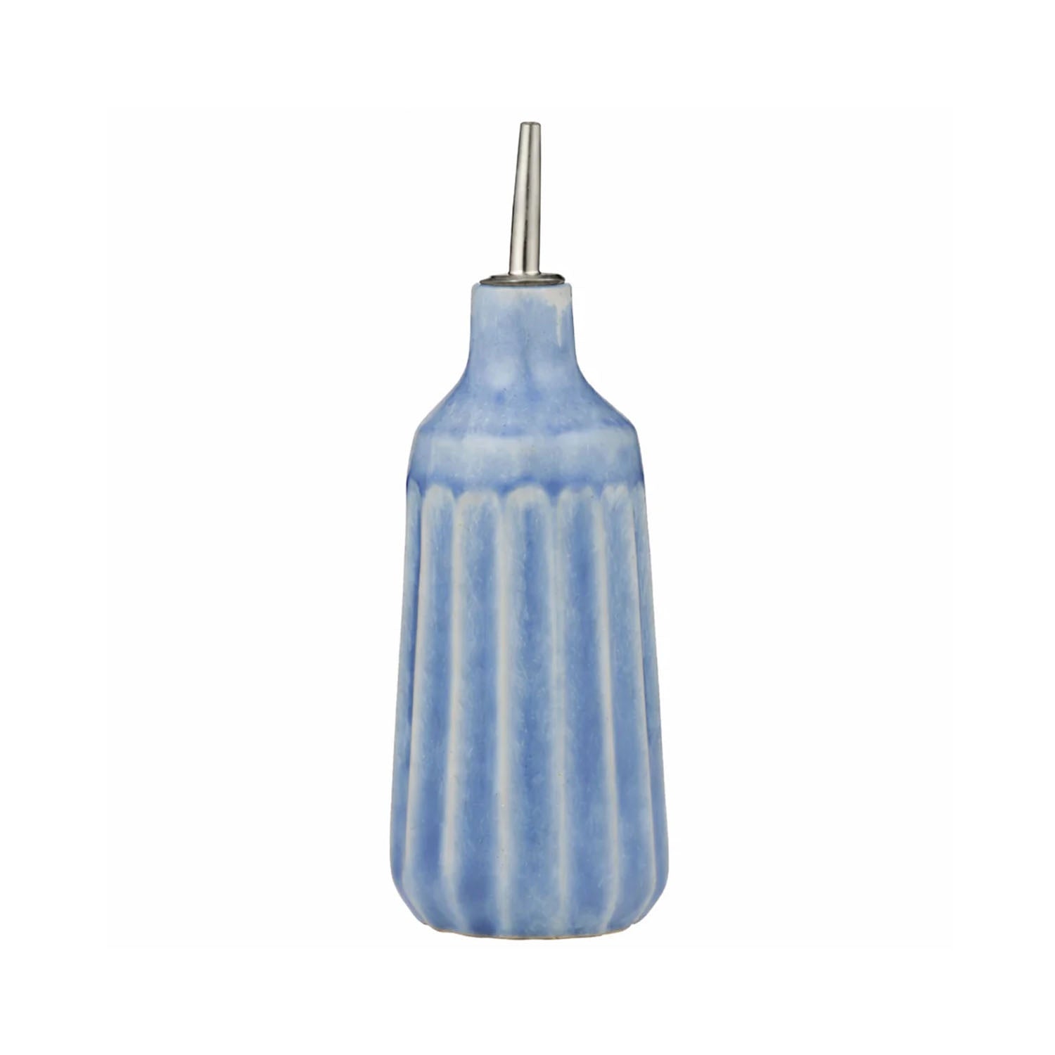 Oil Bottle Studio Ceramic 8.5x25cm Denim