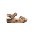 Shoe Celes - Camel & Choc Snake