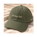 Cap - Off Duty Dad - Green