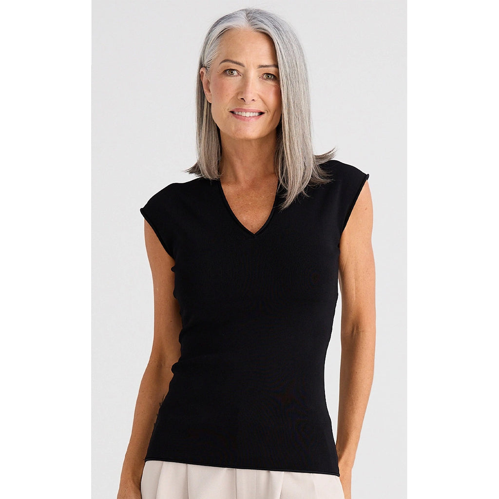 Top Knit Clara - Black