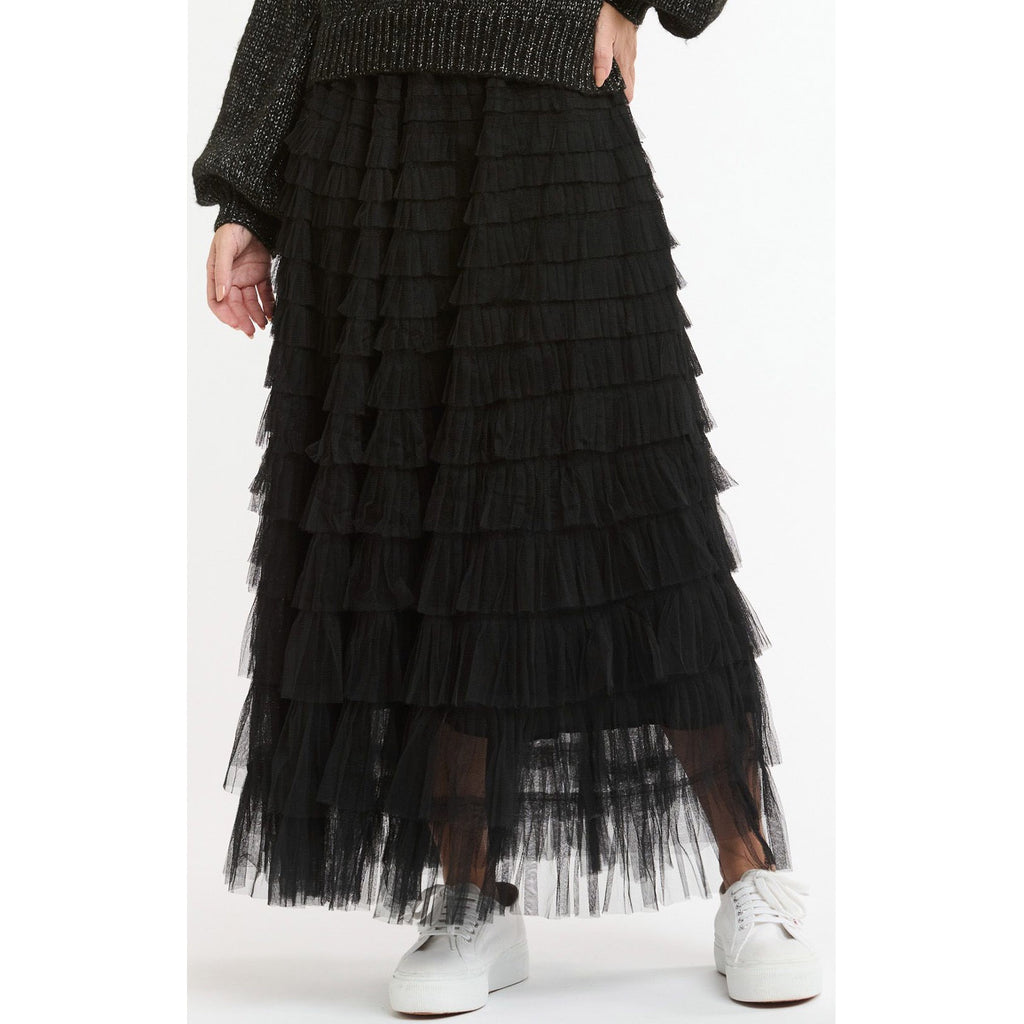 Skirt Tulle Long - Black