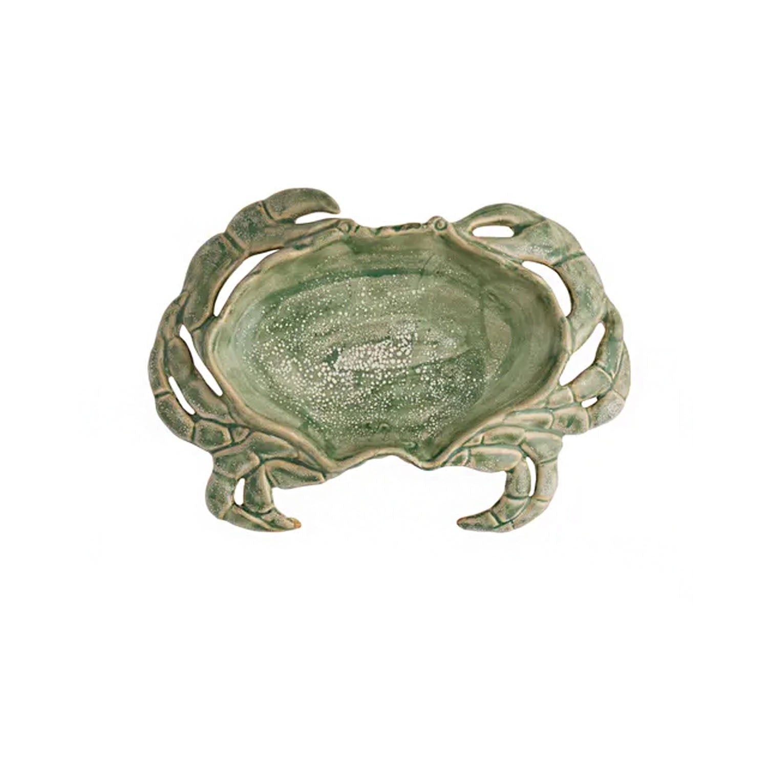 Dish Ceramic - Riva Shaped Green
