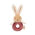 Rattle Rabbit - Burgundy