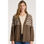 Cardigan Maasai Cocoa/Dune