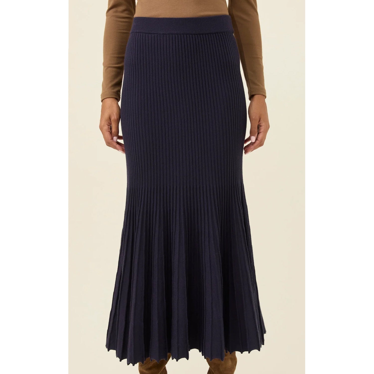 Skirt Nell Knit - Navy
