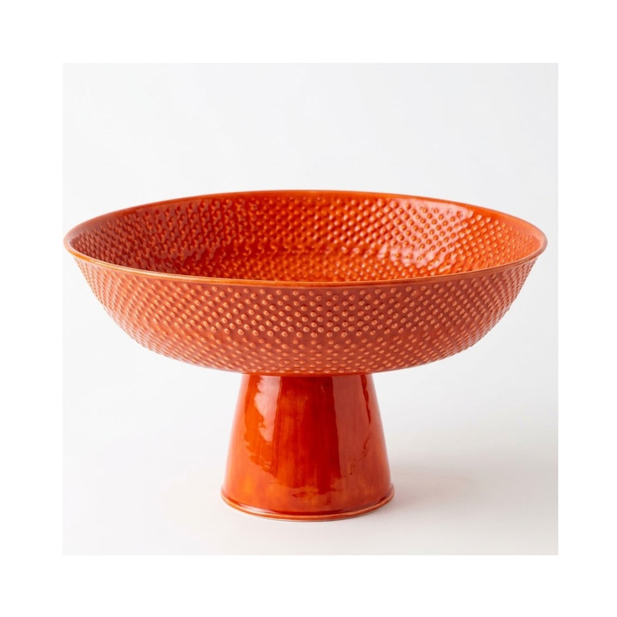 Footed Tray Wash - Orange