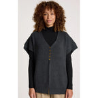 Cardigan - Berber Vest Cardigan Char