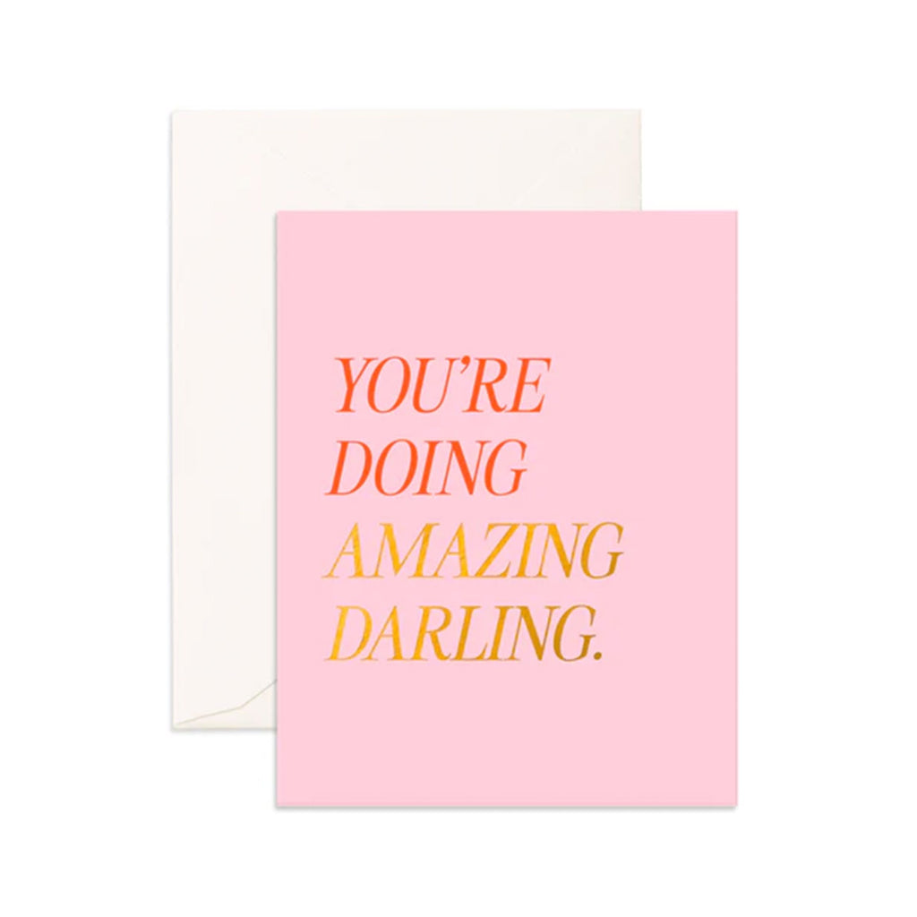 Card Doing Amazing Darling