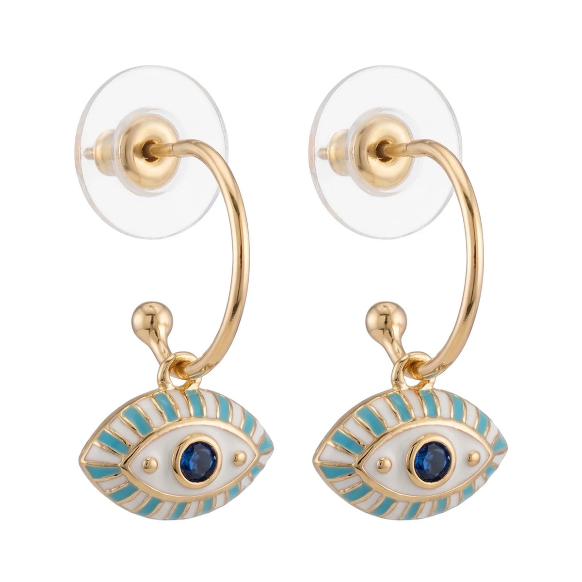 Earring Positano Eye - White