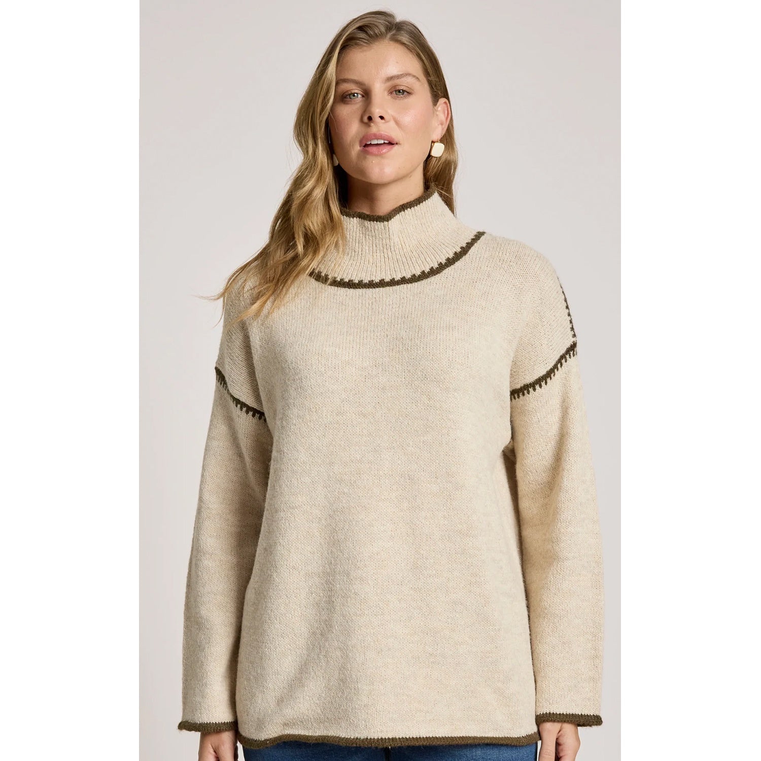 Jumper Orin Dune/Olive