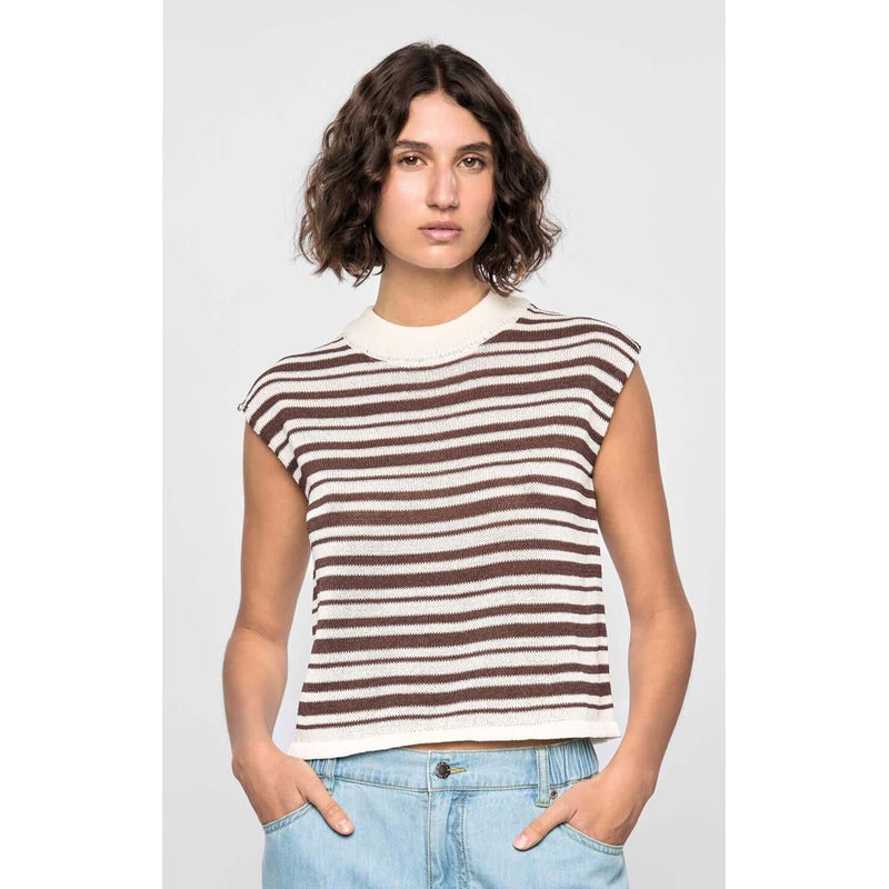 Top Knit Tank Palmer Stripe