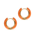 Earrings Margherita - Coral