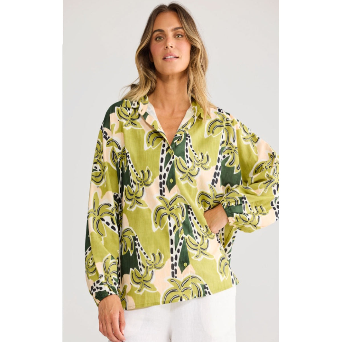 Shirt Cliffside - Tropical Deco