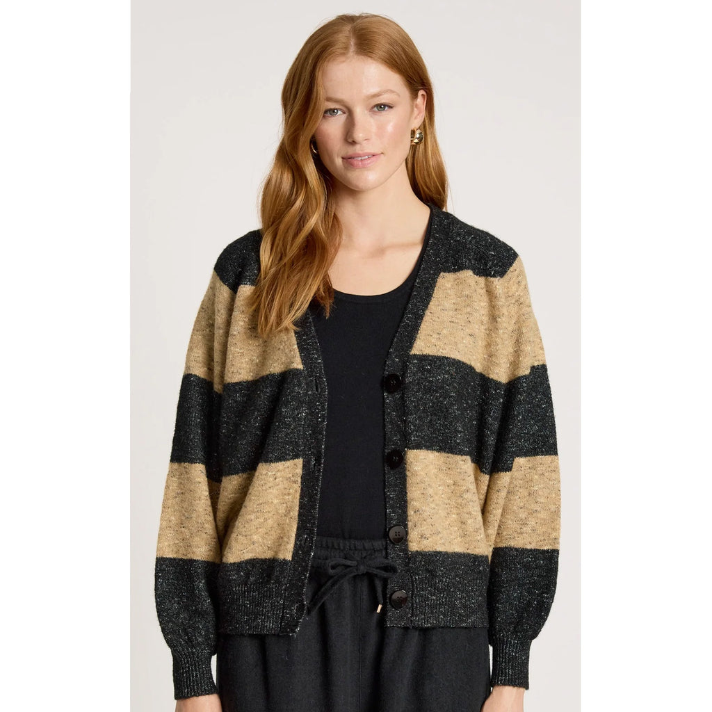 Cardigan - Zarda Mocha/Black