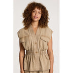 Vest Bodhi Denim - Fawn