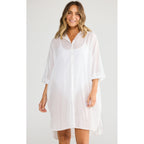 Shirt Dress Lara - White