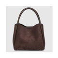 Bag Steffie Suedette Mini Tote - Chocolate