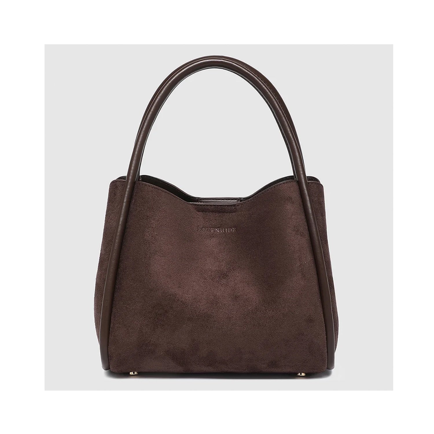 Bag Steffie Suedette Mini Tote - Chocolate