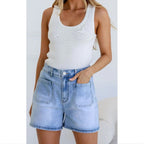 Short That 70's - Light Blue