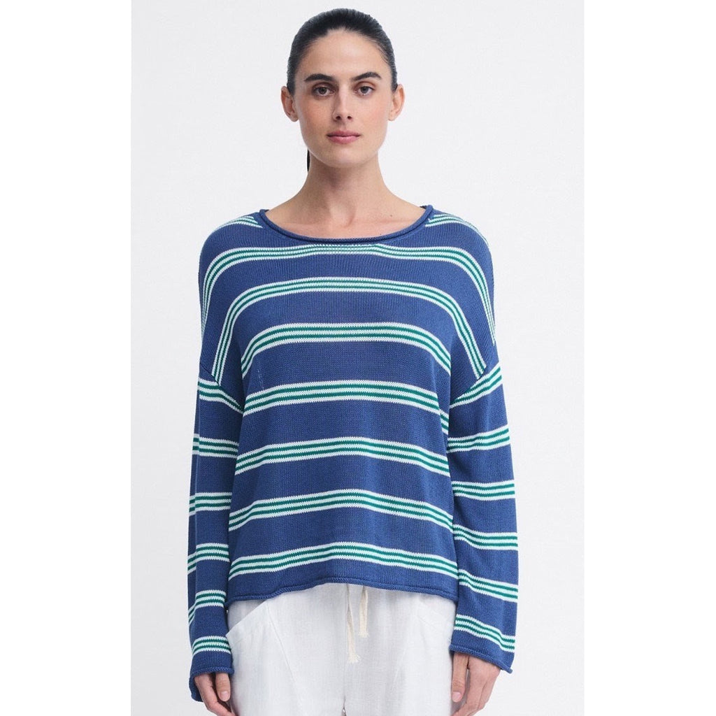 Top Spring Knit Stripe