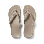 Arch Support Thongs - Crystal Taupe