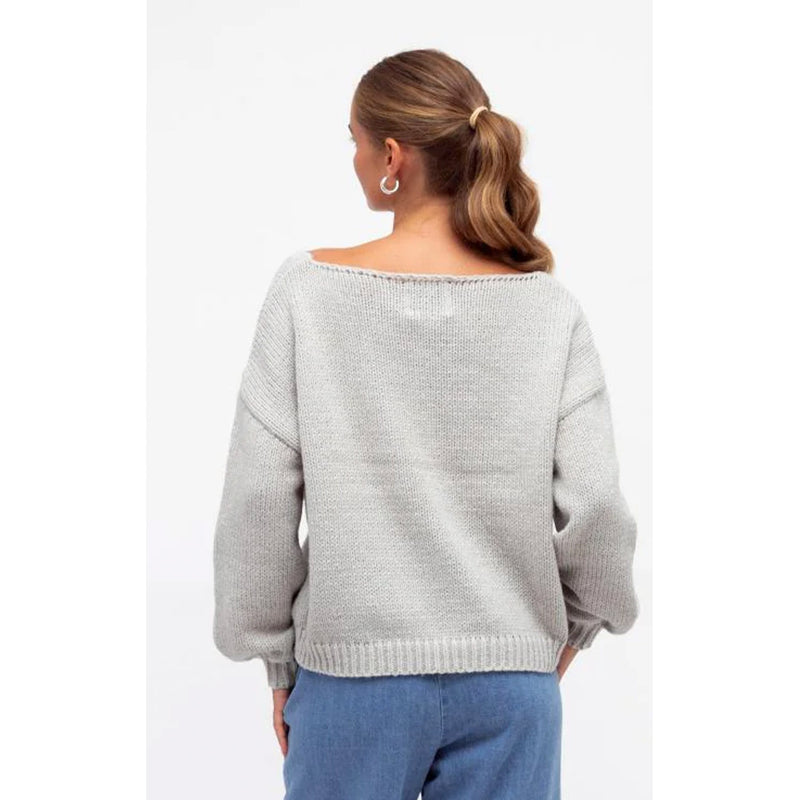 Knit Jumper Limoncello - Grey