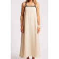 Dress Tank Maris Splice Maxi - Tusk / Black