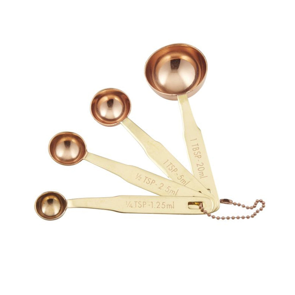 Measuring Spoons copper & Brass