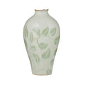 Vase Winslet Ceramic 23.5x40.5cm Nat/Grn