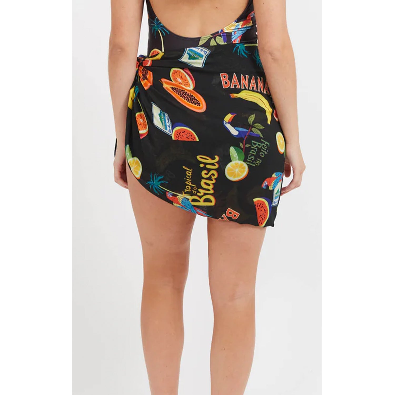Scarf Cabana Sarong - Brasil Black