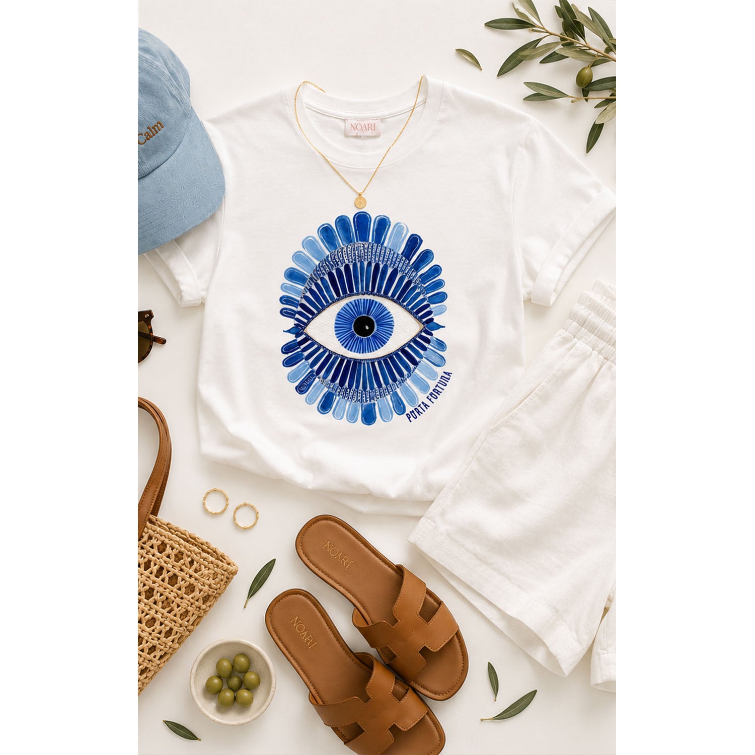 TShirt White - Evil Eye